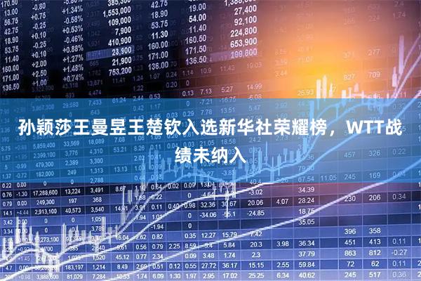 孙颖莎王曼昱王楚钦入选新华社荣耀榜，WTT战绩未纳入